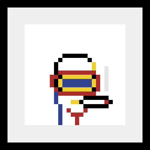 Mondrian Punks Lady study 04
